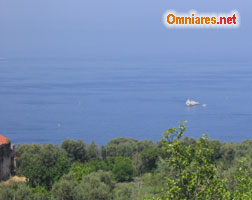 panorama dalla terrazza di Massa Lubrense